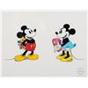 Image 1 : A Limited Edition Mickey & Minnie "Sweethearts" Sericel.