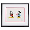 Image 2 : A Limited Edition Mickey & Minnie "Sweethearts" Sericel.