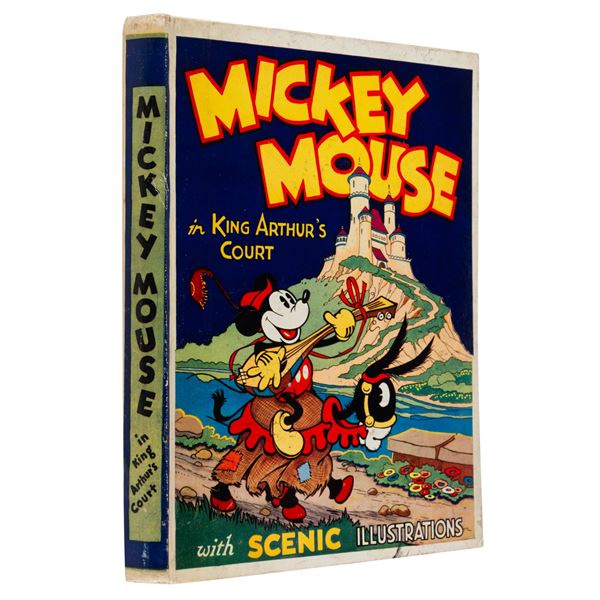 A Rare Mickey Mouse in King Arthur's Court Pop-Up Book.