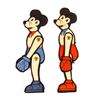 Image 2 : A Pair of Unusual Mickey Mouse Jointed Cut-Outs.