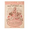 Image 1 : A 1938 Snow White Radio City Music Hall Souvenir Program.