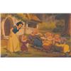 Image 1 : An Early "Snow White and the Seven Dwarfs" Lithograph.