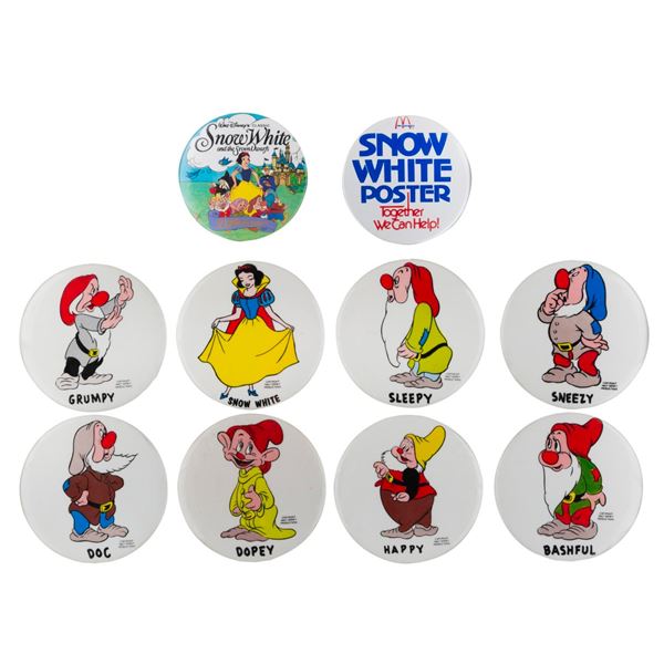 A "Snow White and the Seven Dwarfs" Button Collection.