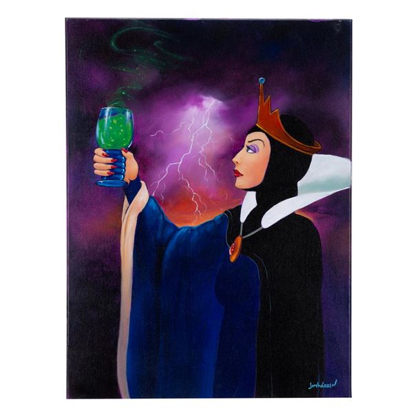 An Evil Queen Original Painting by Jim Warren.