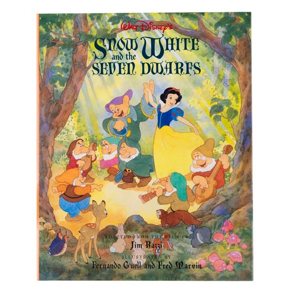 A "Snow White and the Seven Dwarfs" Storybook.