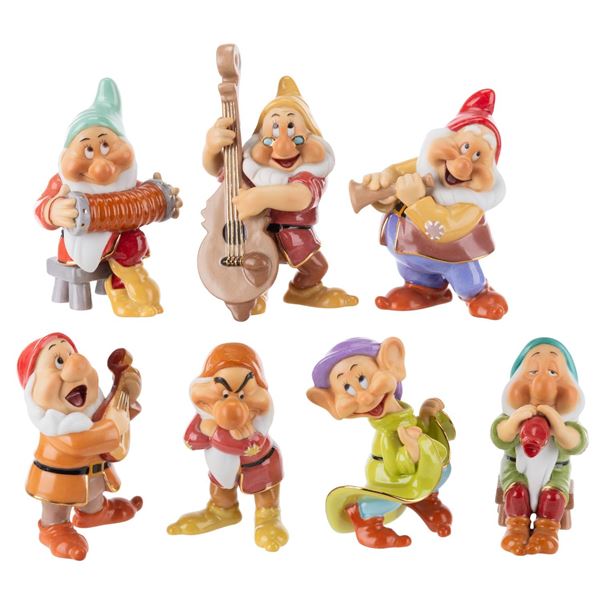 A Bradford Editions "Snow White" Dwarfs Set.