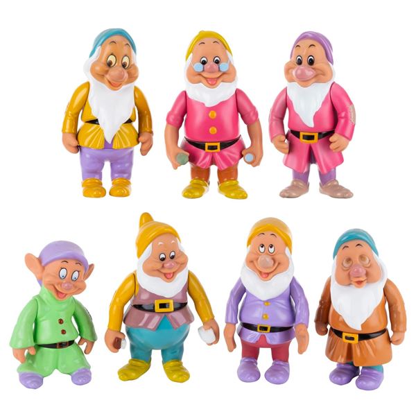 A "Snow White and the Seven Dwarfs" Figurine Set.