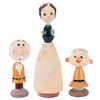 Image 2 : A "Snow White and the Seven Dwarfs" Wooden Figure Set.