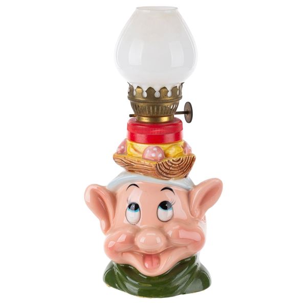 A 1960s Dopey Oil Lamp.