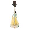 Image 4 : A Snow White Ceramic Lamp by Leeds China.