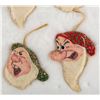 Image 4 : A "Snow White and the Seven Dwarfs" Felt Ornament Set.