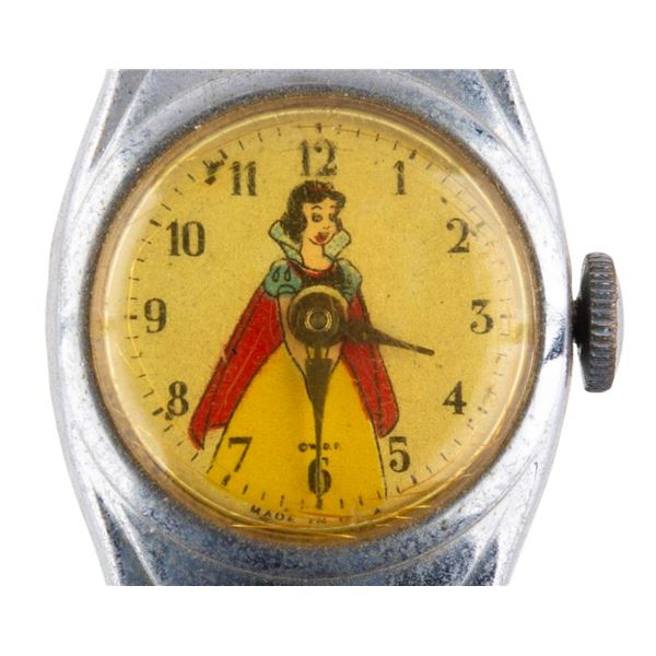 A 1950s Snow White Wristwatch.