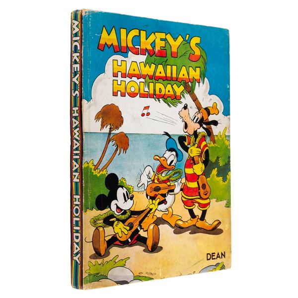 A Mickey's Hawaiian Holiday Storybook.