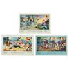Image 1 : Three Early "Merbabies" Postcards.