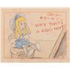 Image 1 : A "Pinocchio" Original Storyboard Drawing.