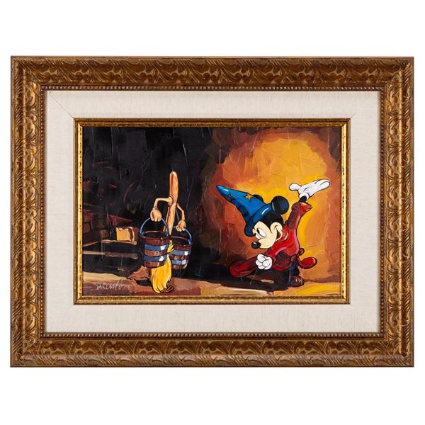 A "The Sorcerer's Apprentice" Canvas Print by Jim Salvati.