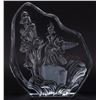 Image 1 : A Sorcerer Mickey Crystal Paperweight by Arribas.
