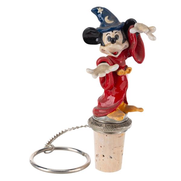 A Walt Disney Imagineering Wine Stopper Keychain.