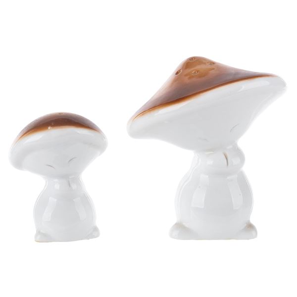 A Pair of "Fantasia" Mushroom Salt & Pepper Shakers.