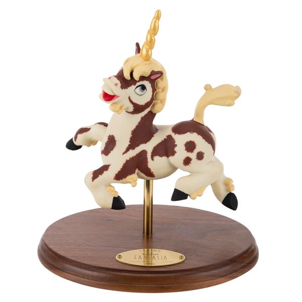 A "Fantasia" Unicorn Maquette Replica.