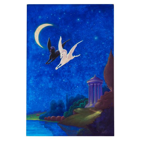 A "Fantasia" Original Painting by James C Mulligan.