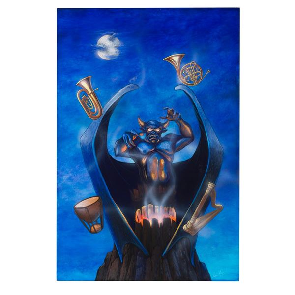 A Chernabog Original Painting by James C Mulligan.