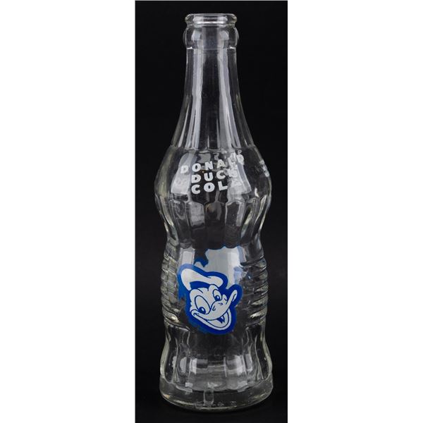 A Donald Duck Cola Bottle.