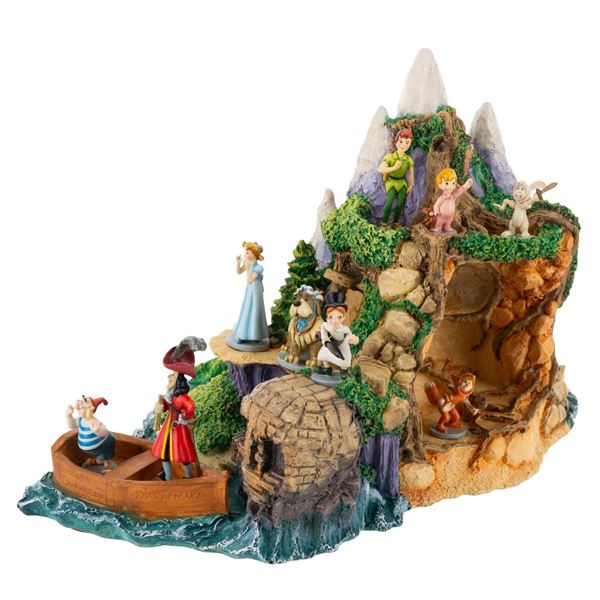 A "Peter Pan's Neverland" Figurine Set by Olszewski.