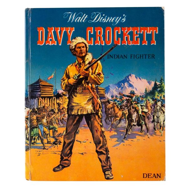 A Walt Disney's Davy Crockett: Indian Fighter Book.