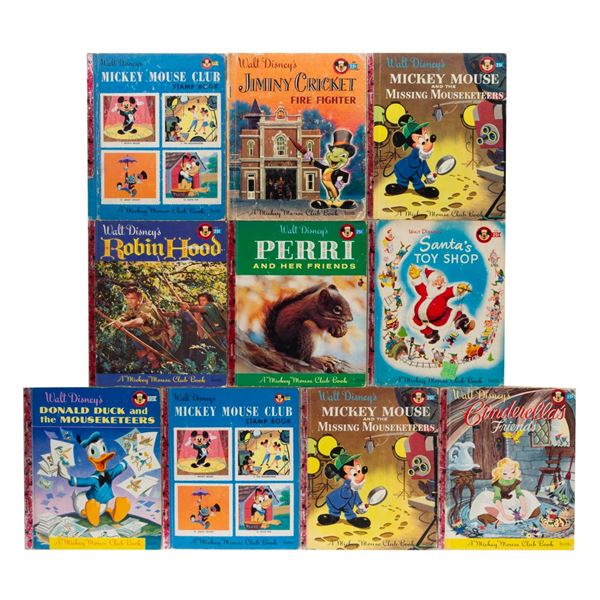 A Mickey Mouse Club Books Collection.