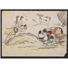 Image 1 : A Mickey and Pluto Original Storyboard Drawing.