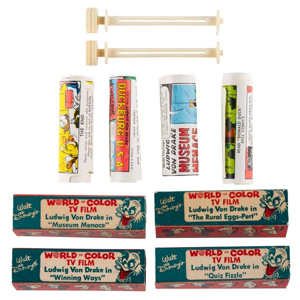 A Walt Disney’s World of Color TV Film Strip Collection.