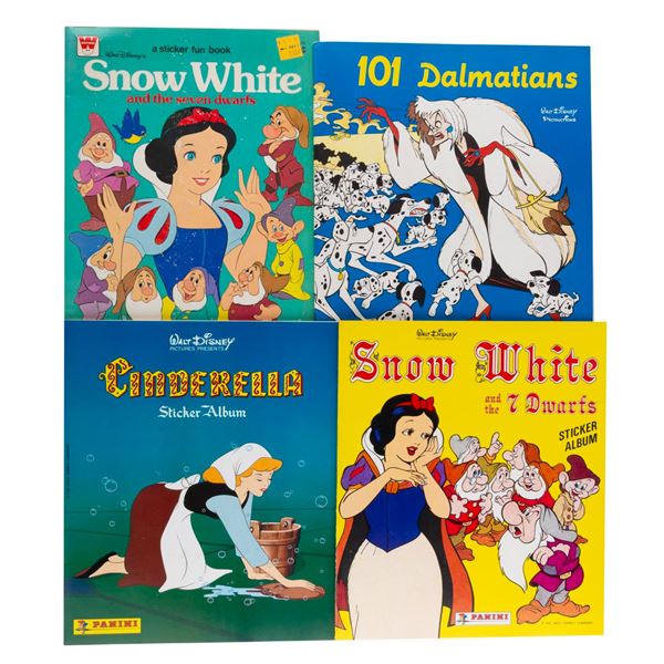 A Trio of Completed Disney Panini Albums.