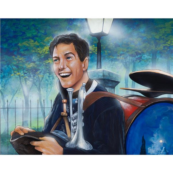 A "Mary Poppins" Bert Painting by James C Mulligan.