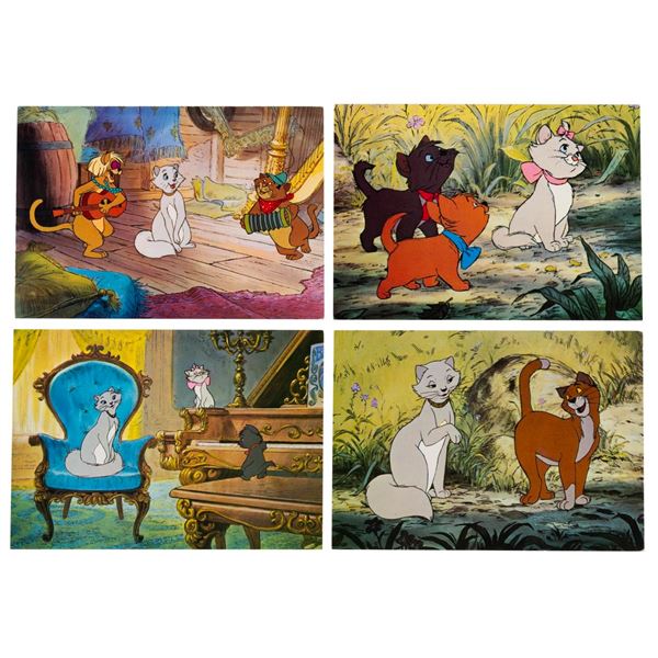 A Collection of "The Aristocats" Postcards.
