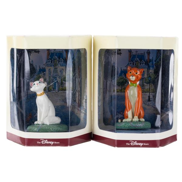 A Pair of "The Aristocats" Tiny Kingdom Figurines.