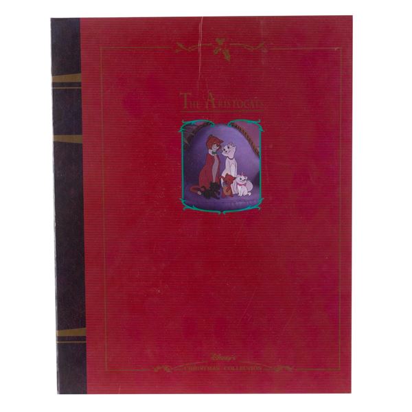 A "The Aristocats" Storybook Christmas Ornament Set.