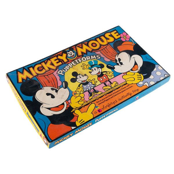Mickey Mouse Colorforms Puppetforms.