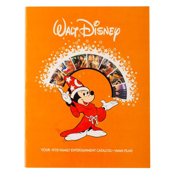 A 1978 Walt Disney Films Rental Catalog.