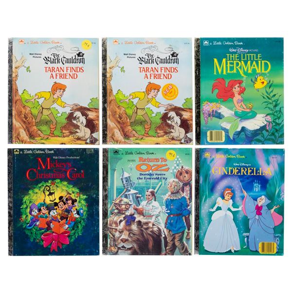 A Collection of 1980s Little Golden Books.