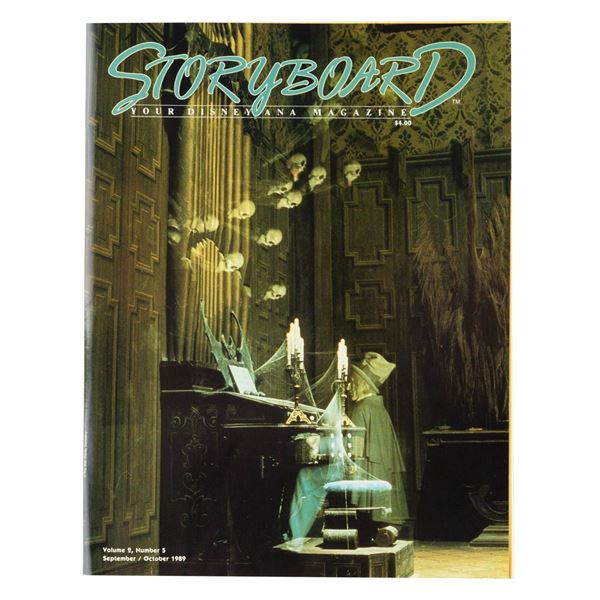 A 1989 Haunted Mansion Disneyana Magazine.