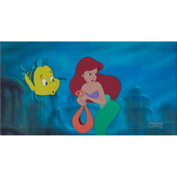 A "The Little Mermaid" Original Production Cel.