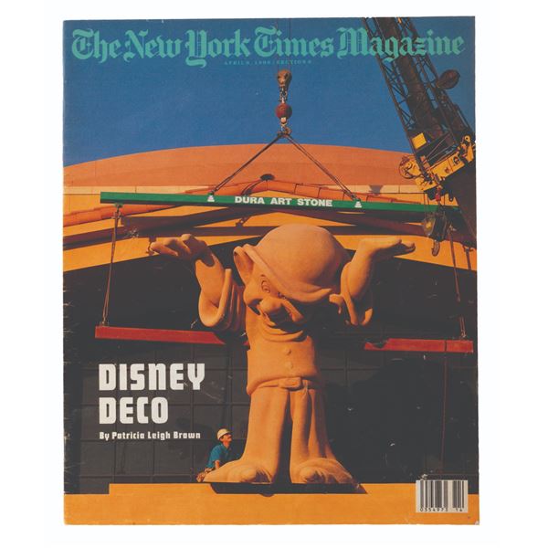 A "Disney Deco" New York Times Magazine.