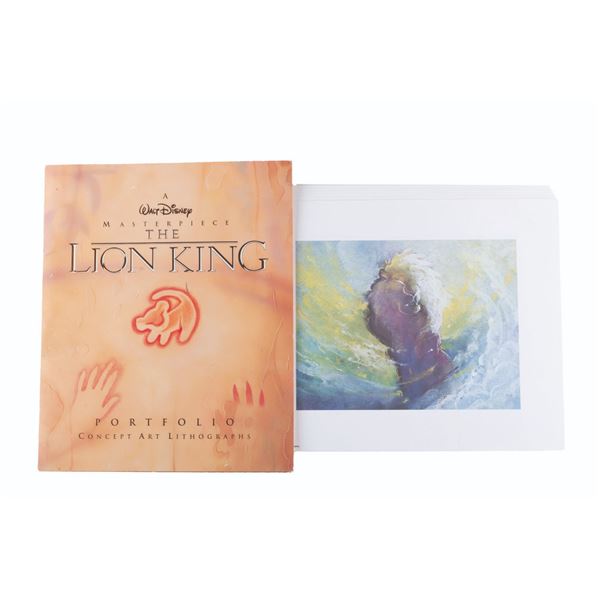 A "The Lion King" Concept Art Lithos Portfolio.