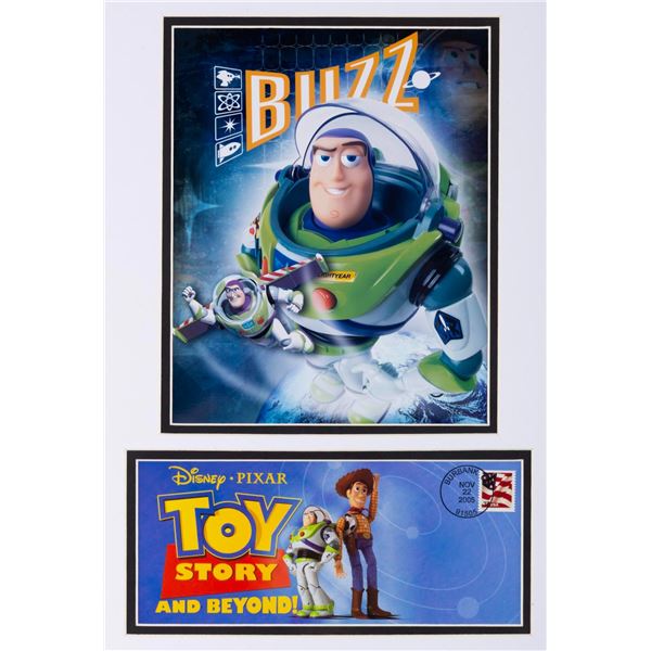 A "Toy Story" 10th Anniversary Postal Collectible.