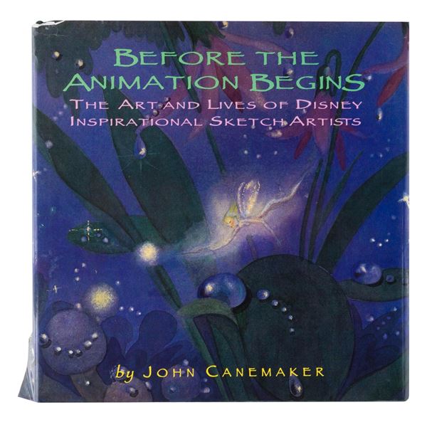 A Before the Animation Begins: The Art and Lives of Disney Inspirational Sketch Artists Book.