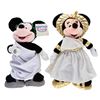 Image 1 : A Pair of Las Vegas Disney Store Roman Minnie and Toga Mickey Plushes.