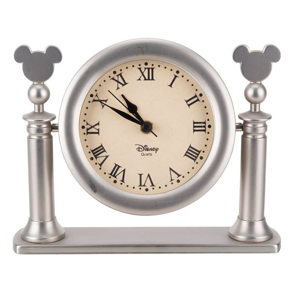 A Mickey Mouse Mantle Clock.