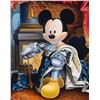 Image 1 : A "King Mickey" Canvas Print by Maggie Parr.