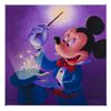 Image 1 : A "Magical Mickey" Canvas Print by Larry Nikolai.